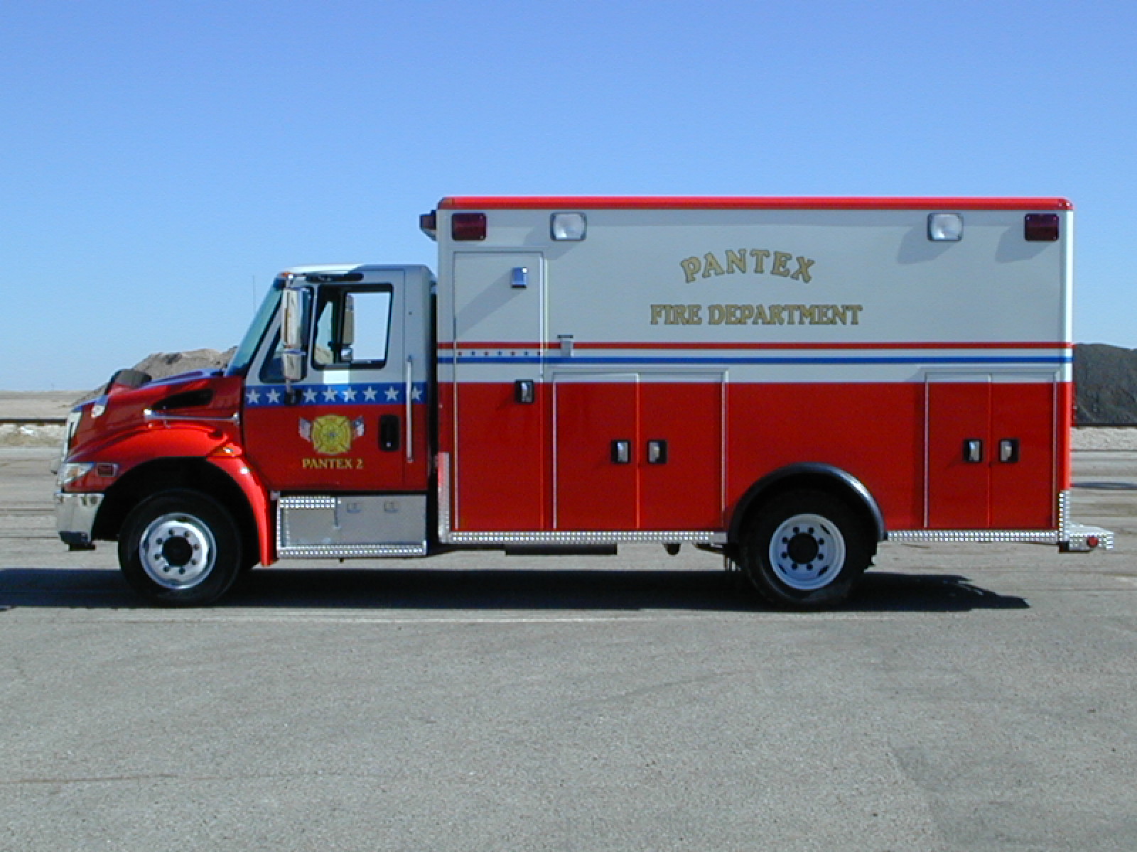A Pantex ambulance has been loaned to Perryton to assist its EMS team following the June 15 tornado.