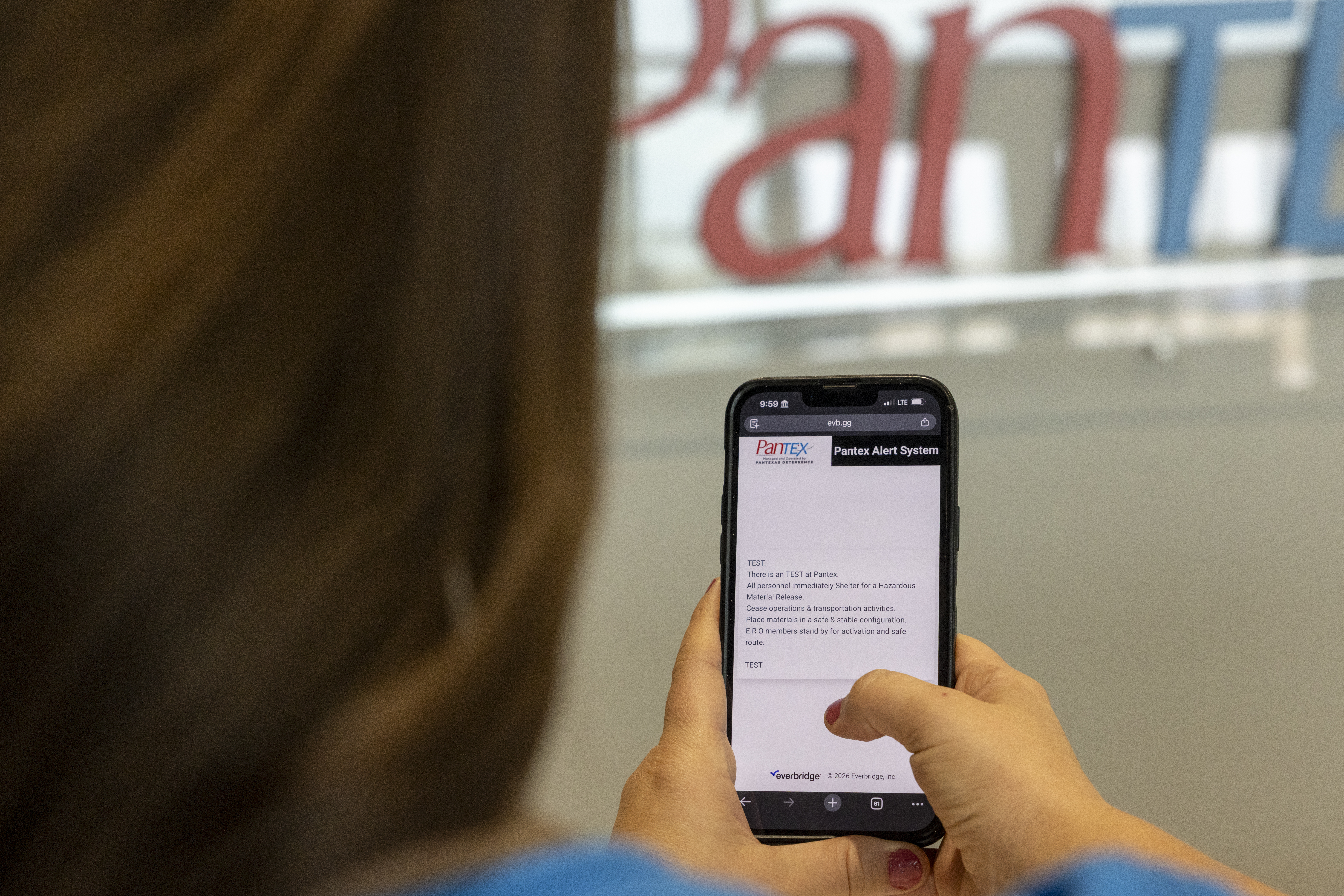 Pantex has upgraded its mass notification alert system to Everbridge. Pantex has upgraded its mass notification alert system to Everbridge.