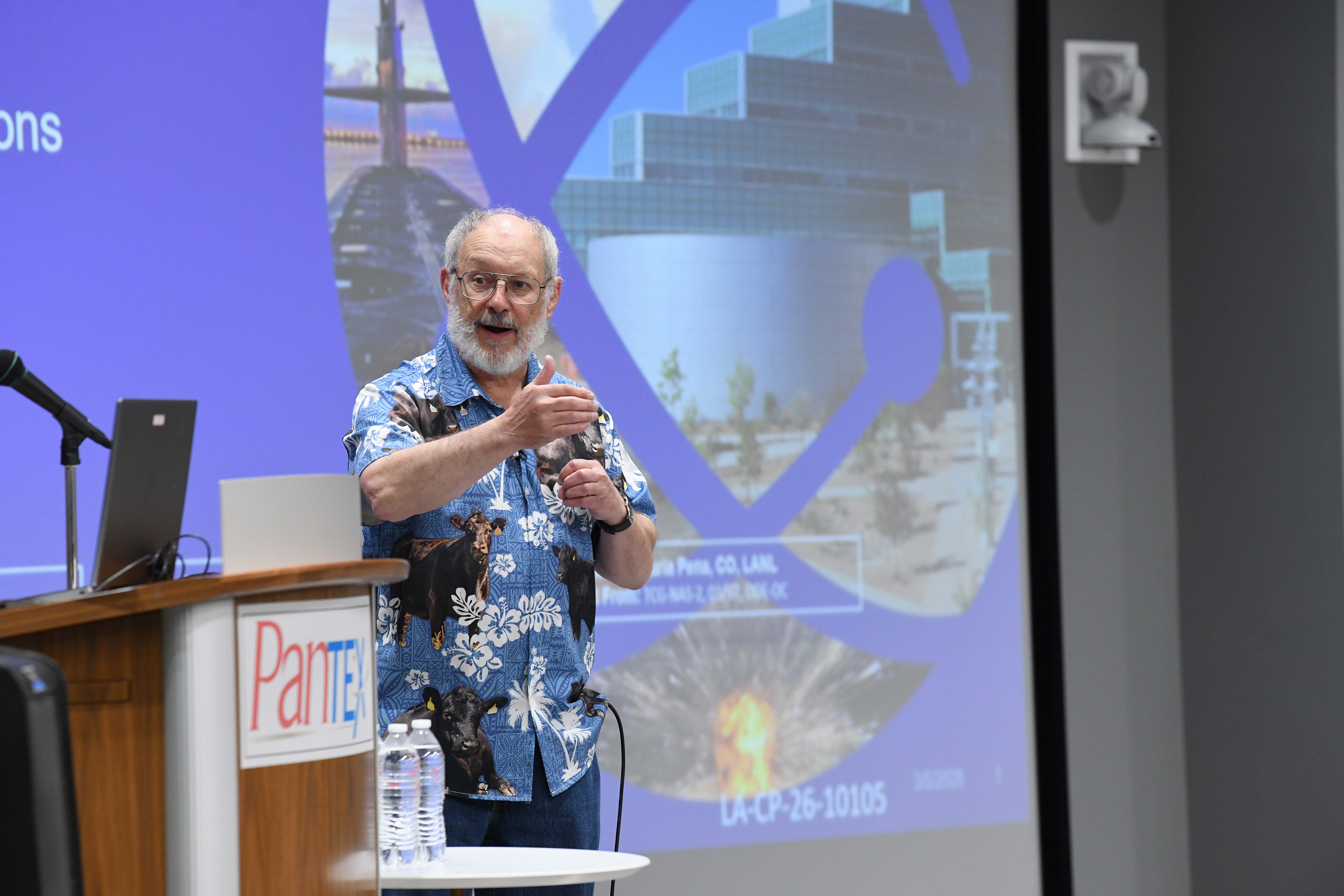 LANL's Dr. Bob Webster 