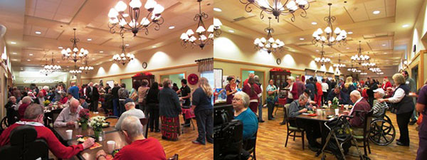 Ussery-Roan State Veterans Home Christmas Party