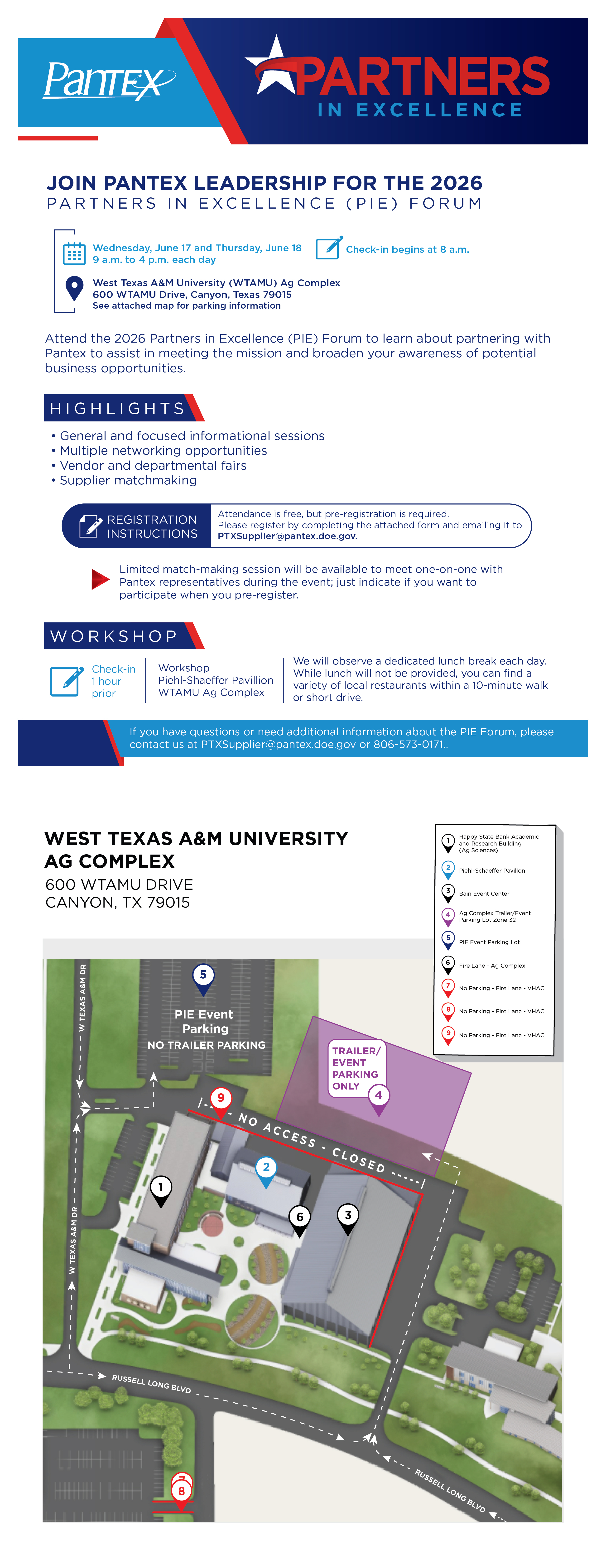 Partners in Excellence Workshop flyer