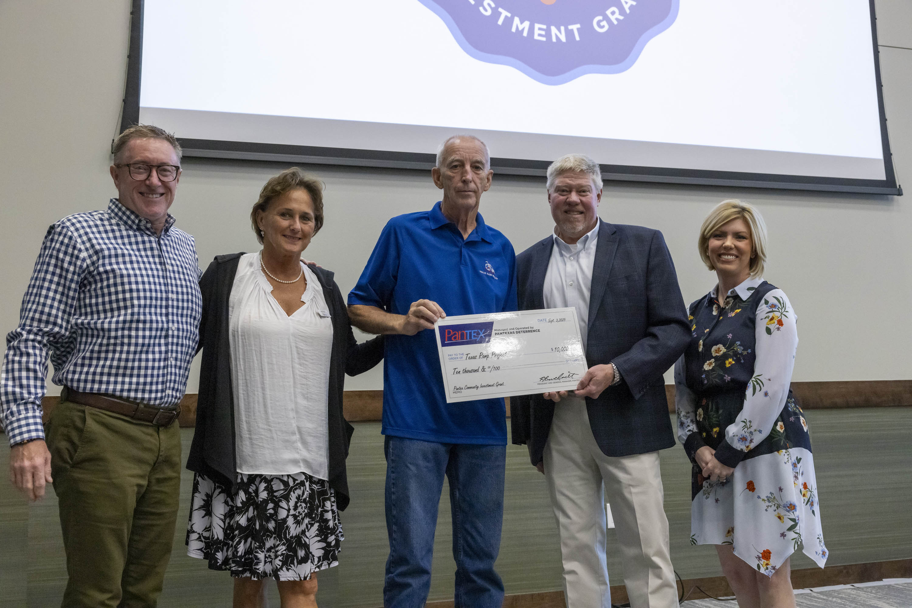 Pantex Grant Recipients, Texas Ramp Project Pantex Grant Recipients, Texas Ramp Project