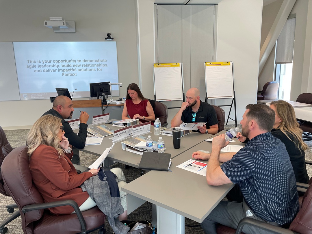 Sapphire Pantex Leadership Academy traveled to Texas A&M University to participate in leadership development. Sapphire Pantex Leadership Academy