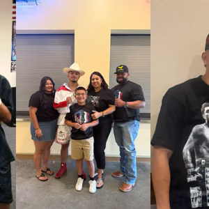 Mary Meza and family